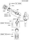 Page J Diagram and Parts List for FH541V-DS29  Kawasaki Engine