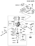 Page B Diagram and Parts List for FH541V-DS29  Kawasaki Engine