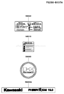 Page H Diagram and Parts List for FH580V AS22 Kawasaki Engine