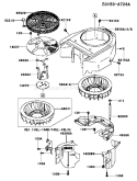 Page D Diagram and Parts List for FH580V AS35 Kawasaki Engine