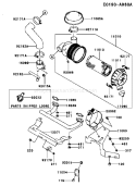 Page A Diagram and Parts List for FH580V AS38 Kawasaki Engine