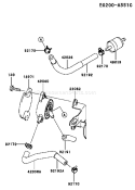 Page G Diagram and Parts List for FH381V AS30 Kawasaki Engine