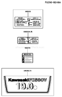 Page H Diagram and Parts List for FH580V AS13 Kawasaki Engine