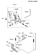 Page C Diagram and Parts List for FH541V-BS25  Kawasaki Engine