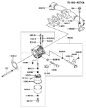 Page B Diagram and Parts List for FH580V BS27 Kawasaki Engine