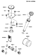 Page I Diagram and Parts List for FH480V AS24 Kawasaki Engine