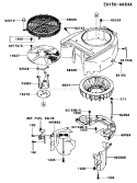 Page D Diagram and Parts List for FH580V BS39 Kawasaki Engine