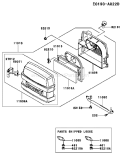 Page A Diagram and Parts List for FH541V AS51 Kawasaki Engine
