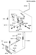 Page C Diagram and Parts List for FH381V CS25 Kawasaki Engine