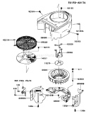 Page D Diagram and Parts List for FH580V CS37 Kawasaki Engine