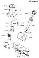 Page I Diagram and Parts List for FH541V-BS25  Kawasaki Engine