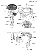 Page D Diagram and Parts List for FH580V ES29 Kawasaki Engine