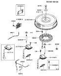 Page F Diagram and Parts List for FH601V BS01 Kawasaki Engine