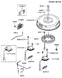 Page F Diagram and Parts List for FH601V BS05 Kawasaki Engine