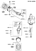 Page J Diagram and Parts List for FH601V AS13 Kawasaki Engine