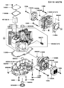 Page E Diagram and Parts List for FH601V DS06 Kawasaki Engine