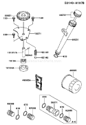 Page I Diagram and Parts List for FH601V CS11 Kawasaki Engine