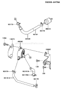 Page G Diagram and Parts List for FH601V CS20 Kawasaki Engine