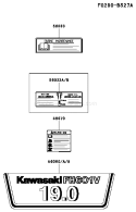 Page H Diagram and Parts List for FH601V ES22 Kawasaki Engine