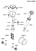 Page I Diagram and Parts List for FH601V ES25 Kawasaki Engine