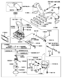 Page B Diagram and Parts List for FH601V ES26 Kawasaki Engine