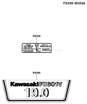 Page H Diagram and Parts List for FH601V ES29 Kawasaki Engine