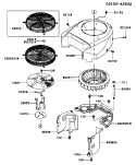 Page D Diagram and Parts List for FH601V FS11 Kawasaki Engine