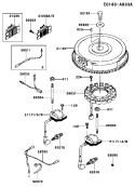 Page F Diagram and Parts List for FH601V FS11 Kawasaki Engine