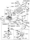 Page B Diagram and Parts List for FH601V ES14 Kawasaki Engine