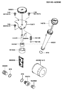 Page I Diagram and Parts List for FH601V ES14 Kawasaki Engine