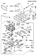 Page B Diagram and Parts List for FH601V AS07 Kawasaki Engine