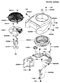 Page D Diagram and Parts List for FH601V AS07 Kawasaki Engine