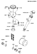 Page I Diagram and Parts List for FH641V AS17 Kawasaki Engine