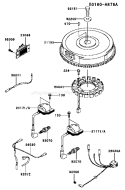 Page F Diagram and Parts List for FH641V AS20 Kawasaki Engine