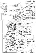 Page B Diagram and Parts List for FH601V AS24 Kawasaki Engine