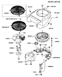 Page D Diagram and Parts List for FH641V AS19 Kawasaki Engine