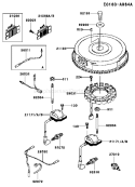 Page F Diagram and Parts List for FH641V AS19 Kawasaki Engine