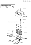 Page A Diagram and Parts List for FH641V BS29 Kawasaki Engine