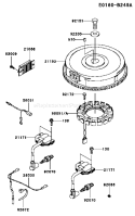 Page F Diagram and Parts List for FH641V BS53 Kawasaki Engine