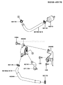 Page G Diagram and Parts List for FH641V BS53 Kawasaki Engine