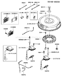 Page F Diagram and Parts List for FH641V CS06 Kawasaki Engine