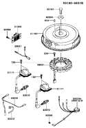 Page F Diagram and Parts List for FH641V DS15 Kawasaki Engine