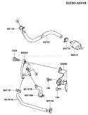 Page G Diagram and Parts List for FH641V DS15 Kawasaki Engine