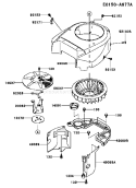 Page D Diagram and Parts List for FH641V BS29 Kawasaki Engine