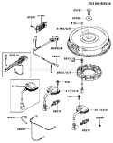 Page F Diagram and Parts List for FH641V CS29 Kawasaki Engine