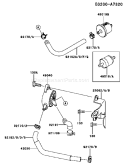Page G Diagram and Parts List for FH641V CS29 Kawasaki Engine