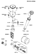 Page I Diagram and Parts List for FH641V CS29 Kawasaki Engine