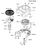 Page D Diagram and Parts List for FH641V ES09 Kawasaki Engine