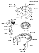 Page D Diagram and Parts List for FH641V ES15 Kawasaki Engine