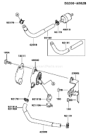 Page G Diagram and Parts List for FH641V DS17 Kawasaki Engine
